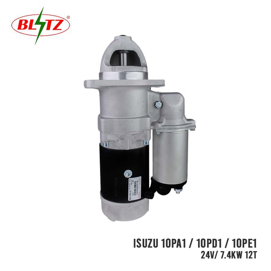 ISUZU 10PA1 / 10PD1 / 10PE1 STARTER ASSEMBLY 24V 12 TEETH 7.4KW BLITZ ...