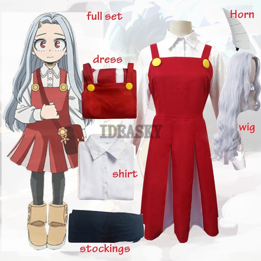 full set Anime Boku no My Hero Academia Season4 Eri Cosplay Costume