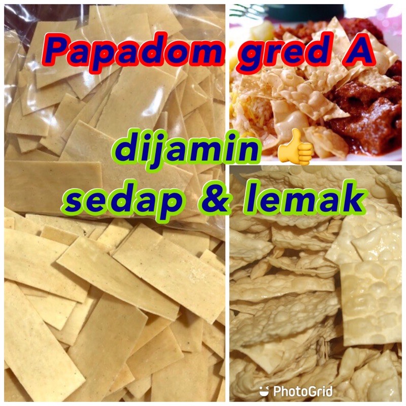 Papadom PETAK GRED A (Spice And Fat) | Shopee Philippines