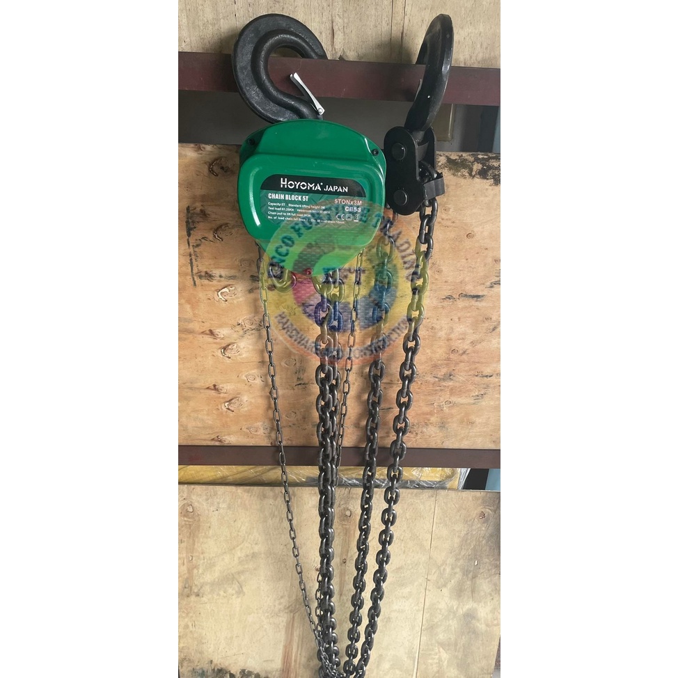 Chain Block 5 Tons Hoyoma (20Mn2 Steel Material) Shopee Philippines