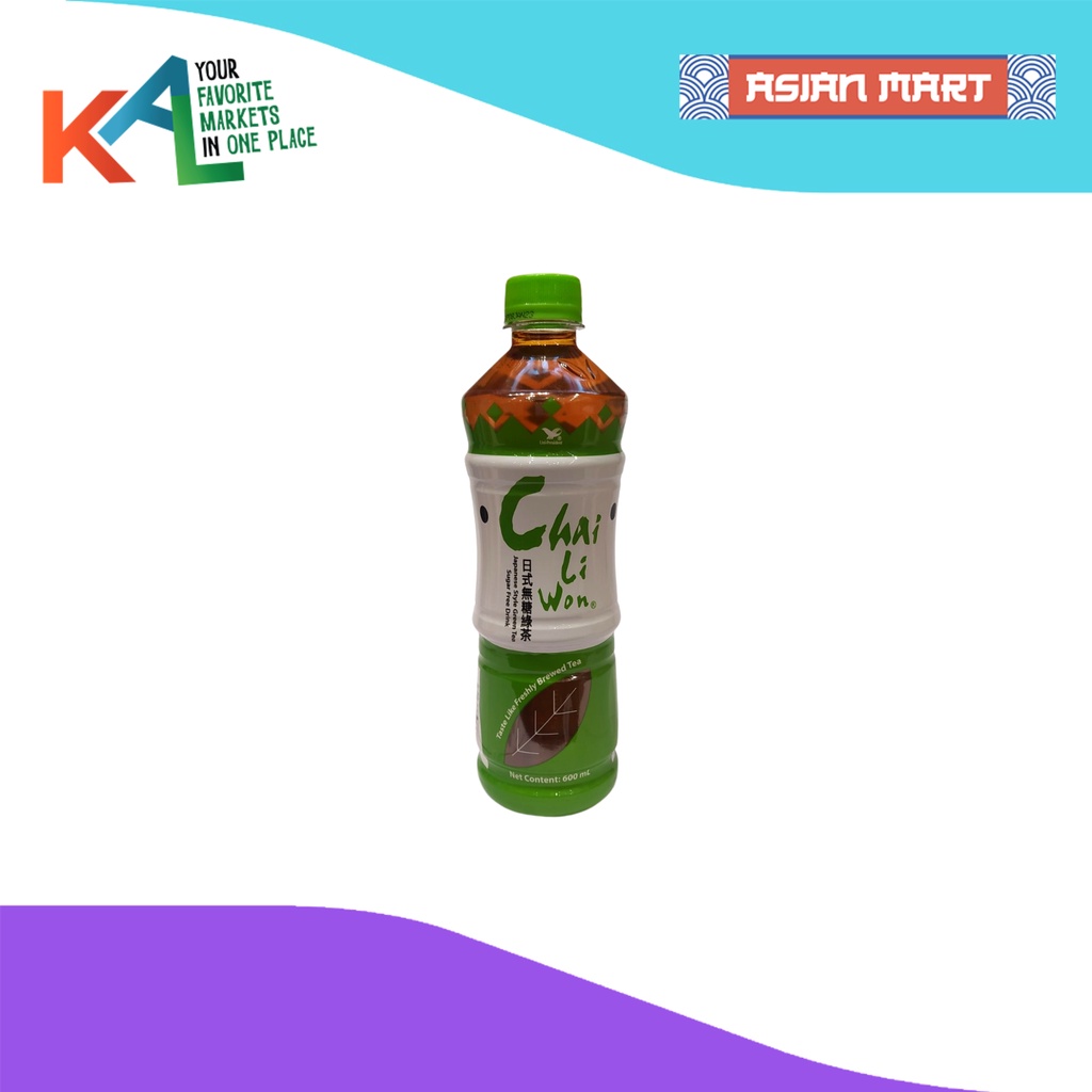 ChaiLi Won Green Tea Sugarfree 600Ml Shopee Philippines