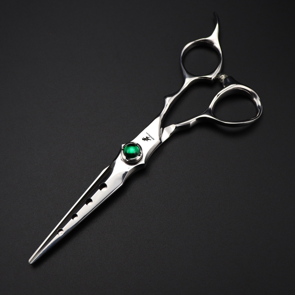 20 Cm Godwalker Thompson Double Sword Type Green Gem Hairdressing