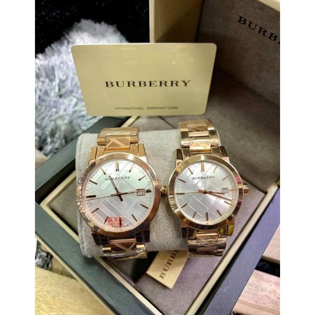 SALE BURBERRY COUPLE WATCH Shopee Philippines