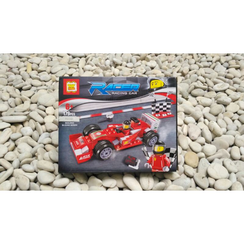 Lego Brick Racer Racing Car Racing Formula | Shopee Philippines