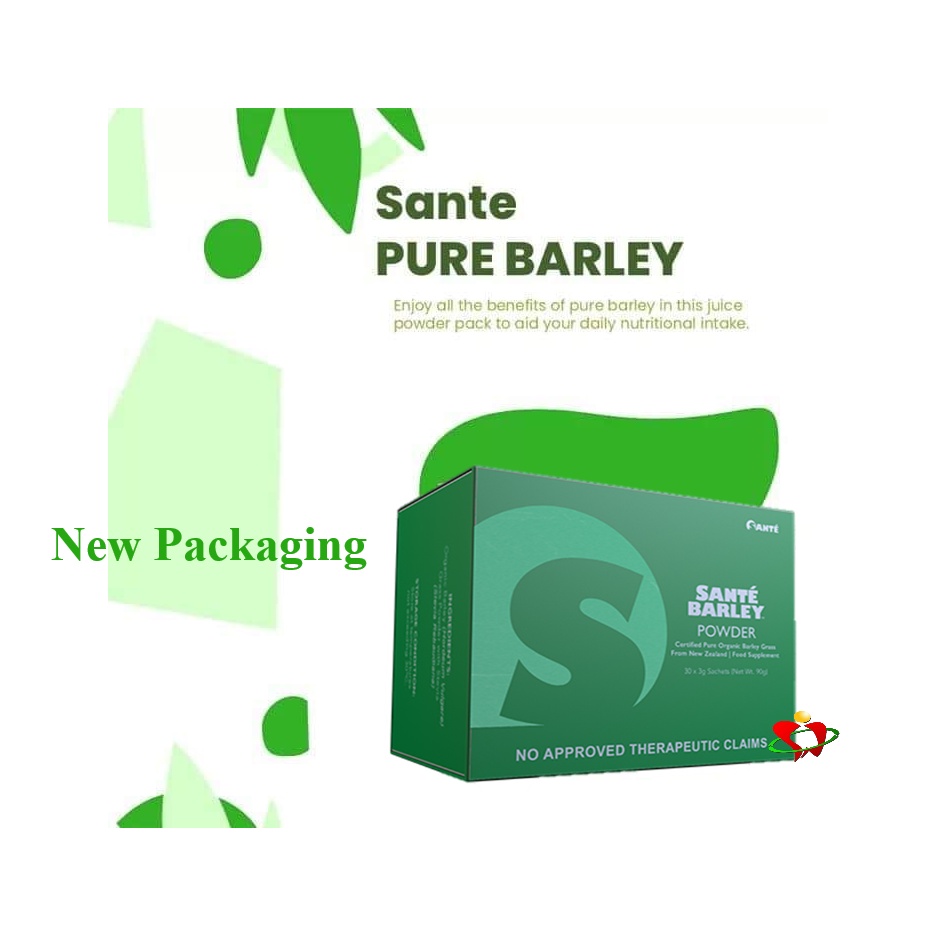 Santé Barley Powder 30 x 3g Sachets Wt. 90g) Shopee Philippines