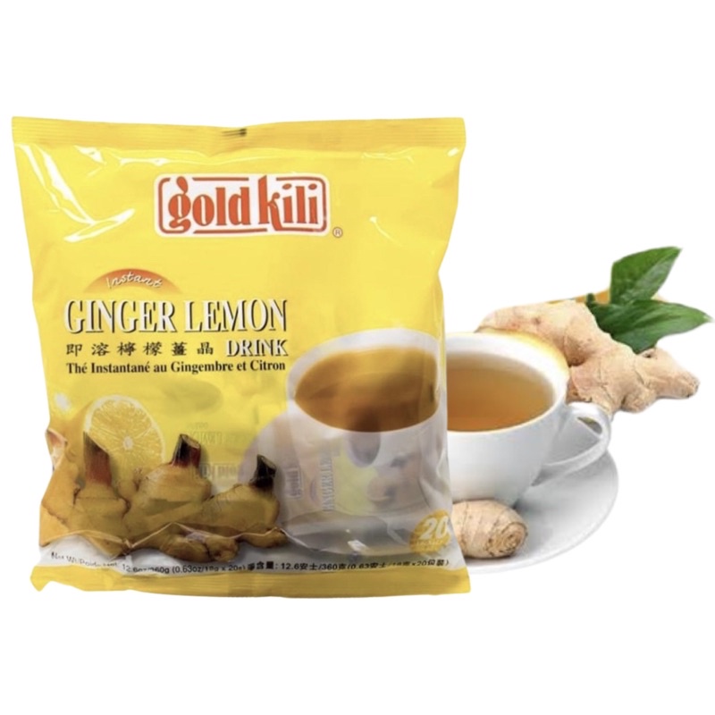 GOLD KILI Instant Honey Ginger Lemon Drink (20sachets) Shopee Philippines