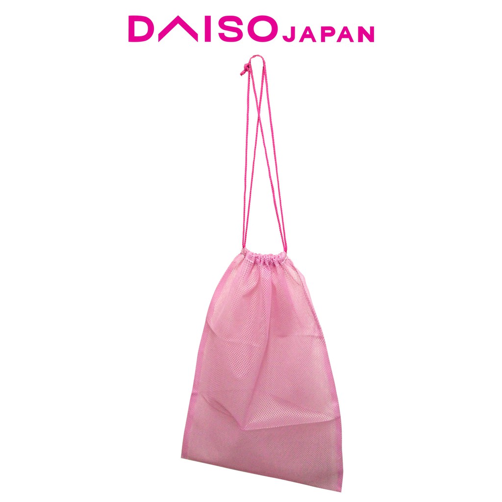 Daiso Mesh Drawstring Bag Shopee Philippines