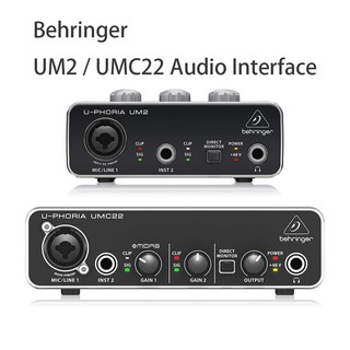 Behringer umc22 headphone amp hot sale