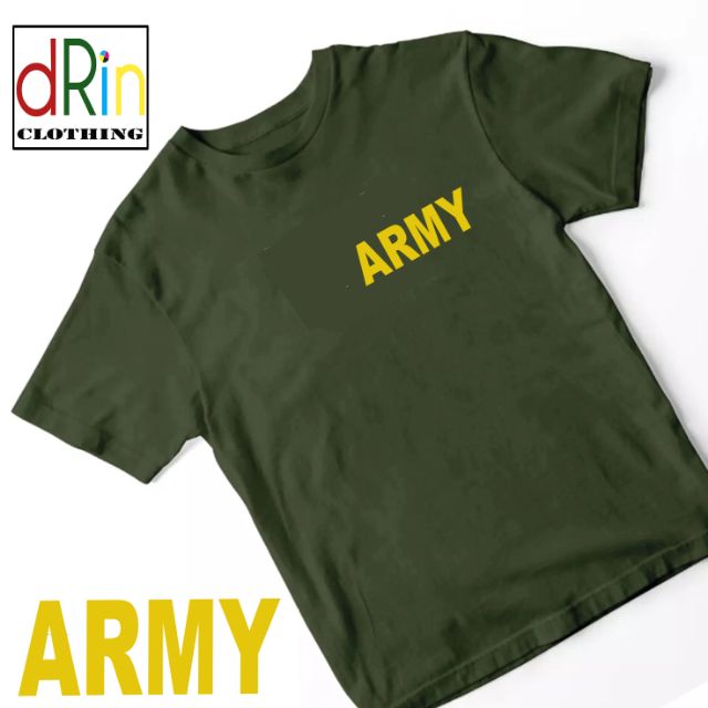 ARMY TSHIRT 08219000 Shopee Philippines