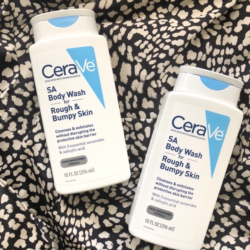CeraVe SA Body Wash for Rough & Bumpy Skin Shopee Philippines