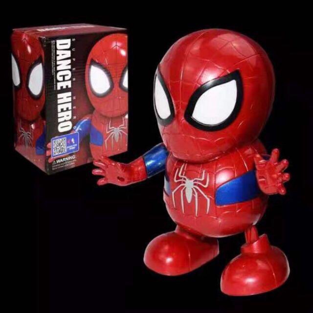 Spiderman dancing hot sale toy