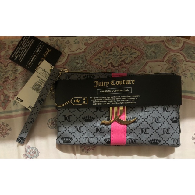 Juicy Couture Charging Cosmetic Bag Shopee Philippines