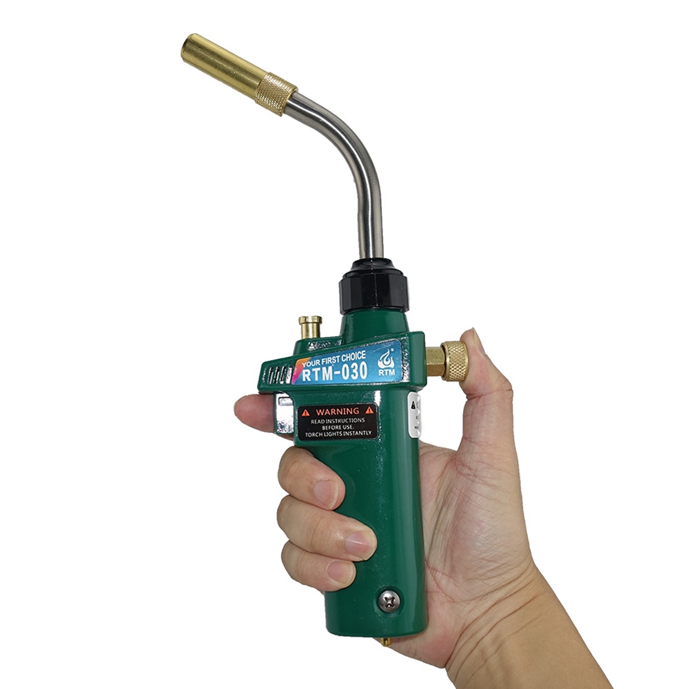 Mapp Torch Braze Welding MAPP Propane Gas Gun Heater Burner w Self