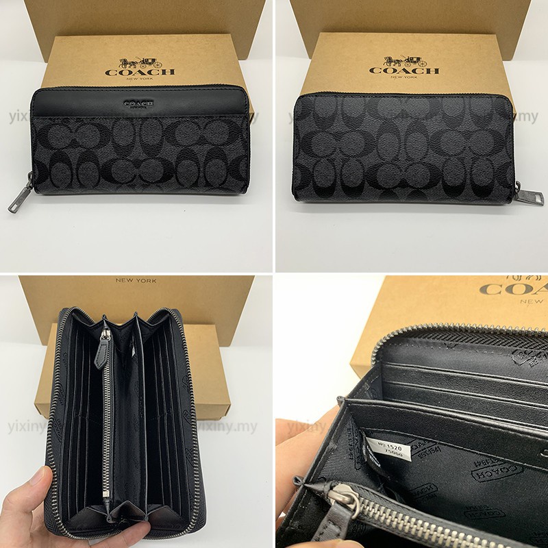 Authentic coach wallet hotsell