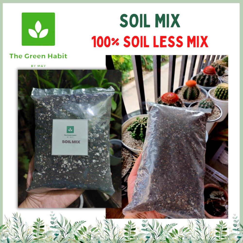 The Green Habit by May CnS Soil Mix potting mix for cactus and