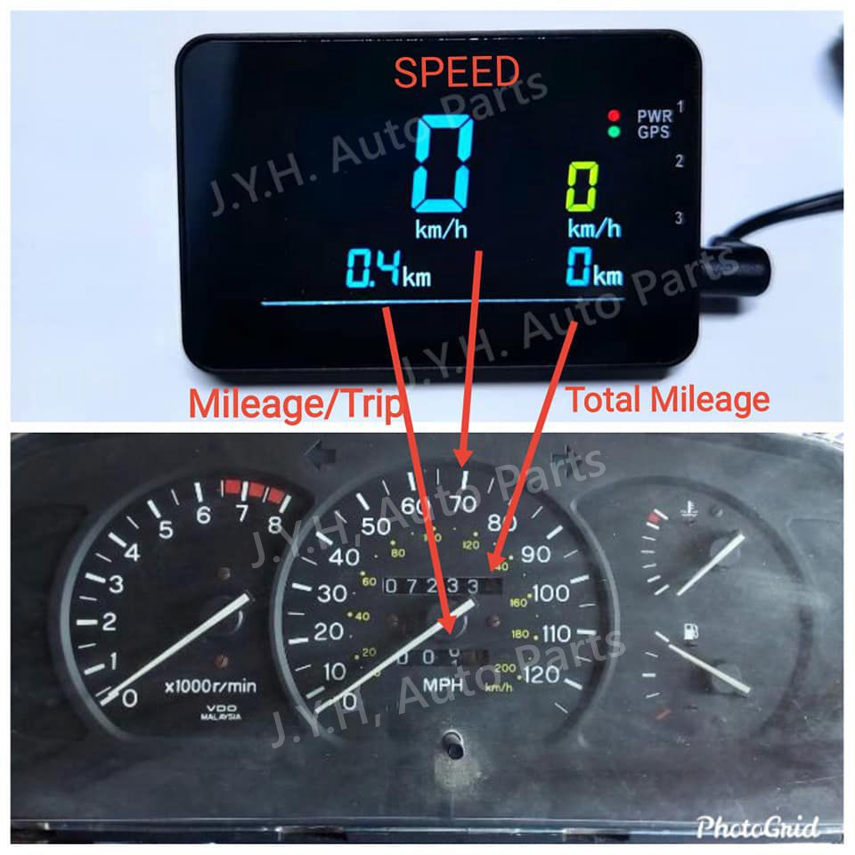 Universal Car Meter Can replace the car meter SPEED,TOTAL MILEAGE
