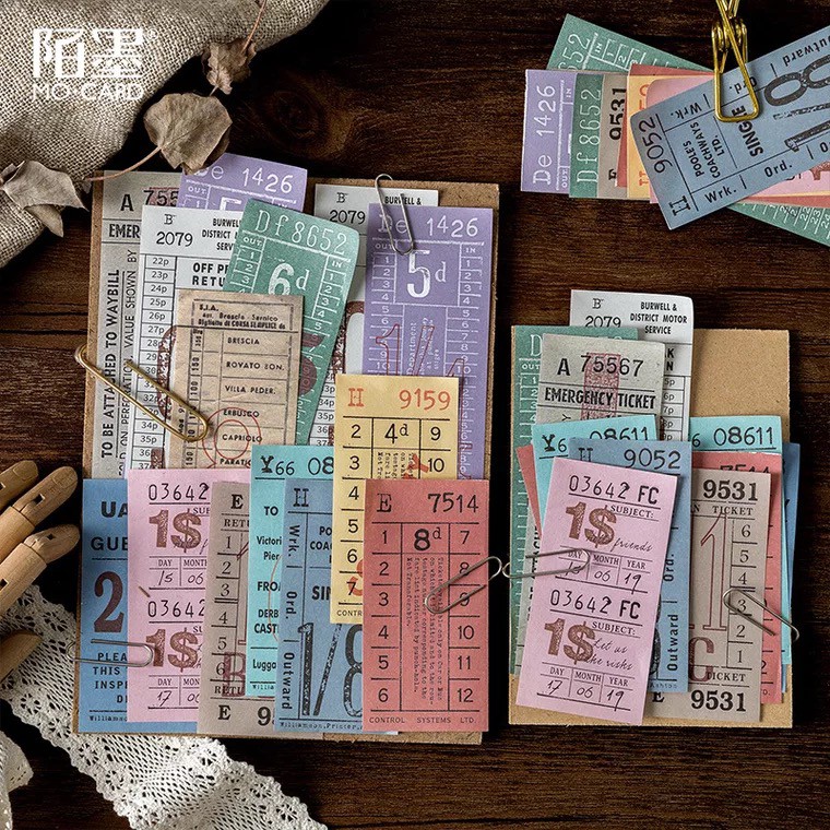 100sheets/pack Train Tickets Writable Memo Notes | Shopee Philippines