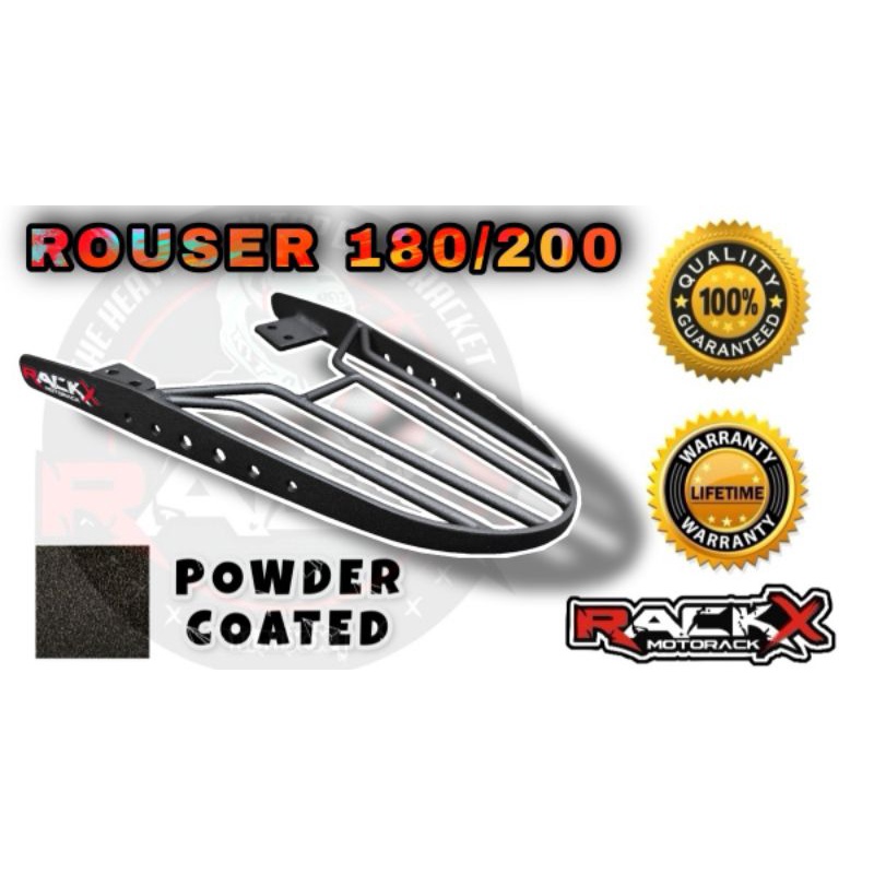 RACK X MONORACK TOP BOX BRACKET FOR ROUSER 180/200 | Shopee Philippines