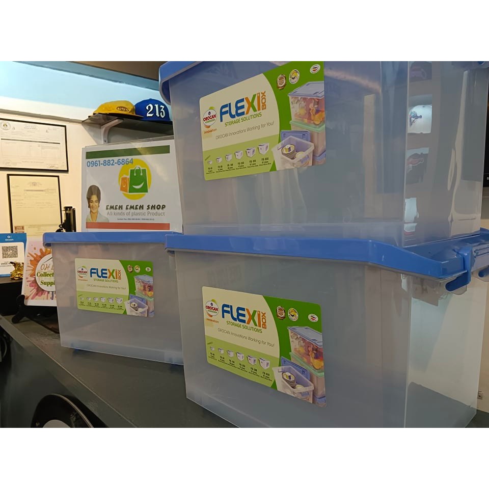 buy 1 take 1 FLEXIBOX Storage Box FB200 47Liters OROCAN | Shopee ...