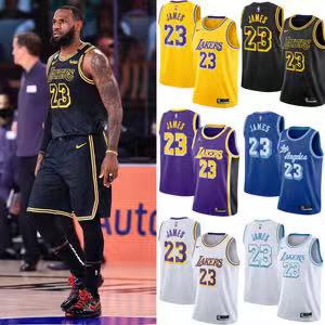 Lebron James Los Angeles Lakers Jersey yellow #23 – Classic Authentics