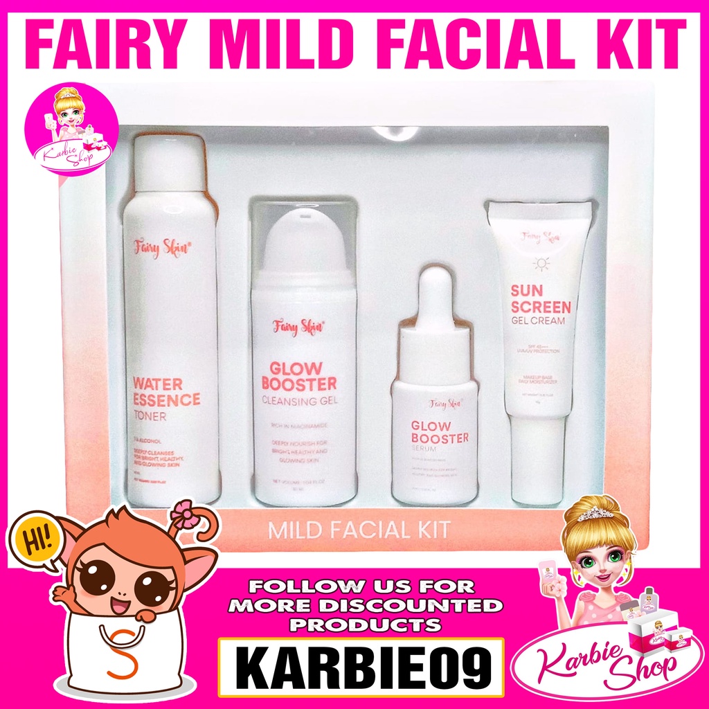 Orig Fairy Skin 4in1 Facial Mild Kit Shopee Philippines