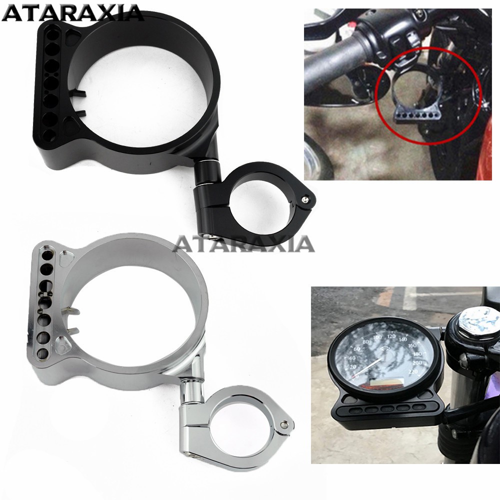 MOTOVIP& Motorcycle Speedo Bracket Side Mount Speedo Relocator Bracket