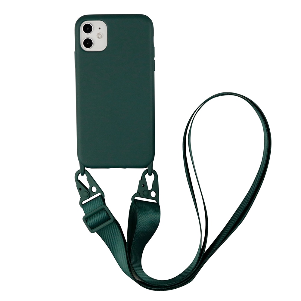 Phone pouch with discount lanyard