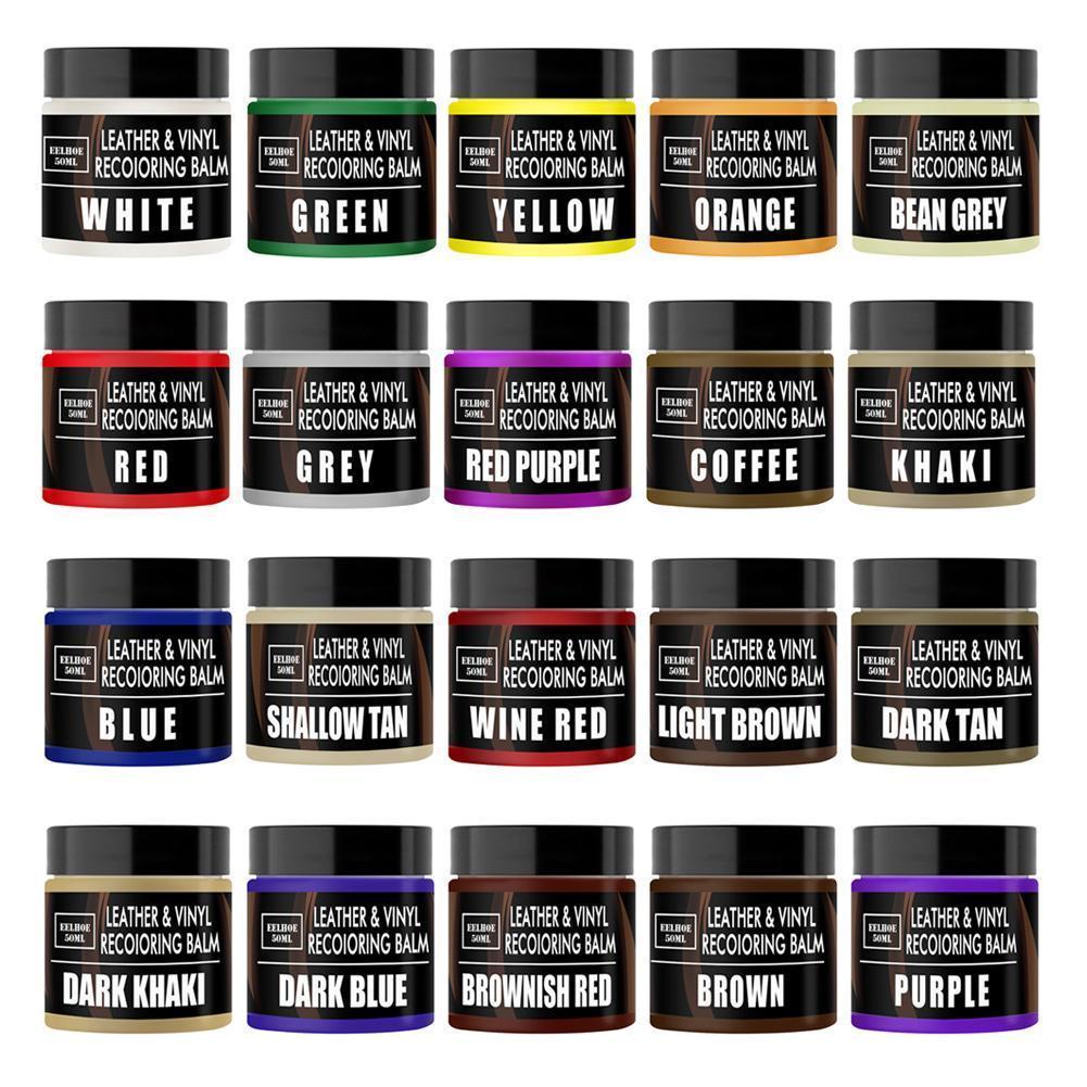 ＞22 Color Leather Vinyl Repair Filler Compound Cream Leather