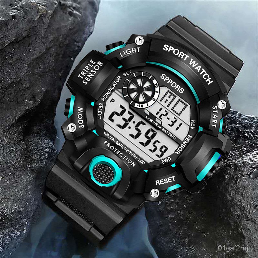 HONHX Digital Sports Watches Life is waterproof clock relo g shock