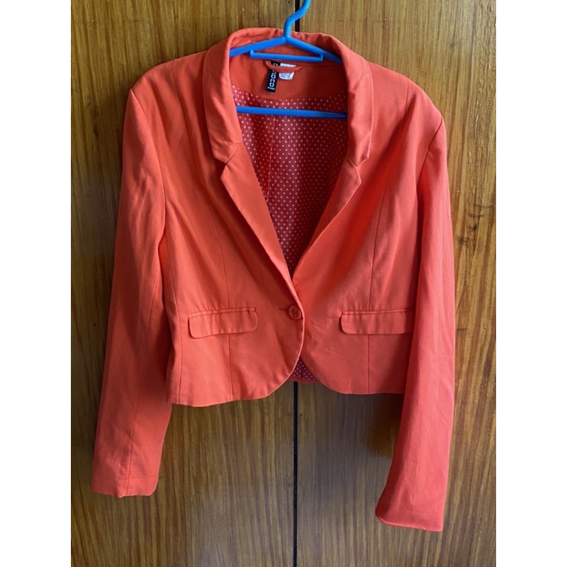 H&m hot sale divided blazer