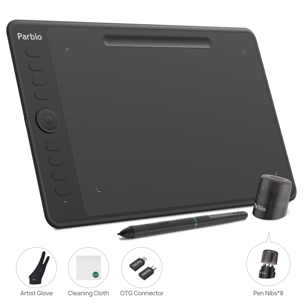 Parblo Intangbo(M) Graphic Drawing Tablet Support Android Phone Digital