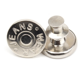 5/10Pcs Snap Fastener Metal Button For Clothing Jeans Perfect Fit Adjust  Self Increase Free Nail Twist Sewing Buttons