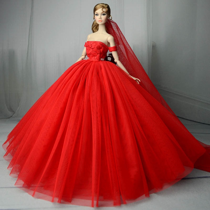 Party wear barbie gown best sale