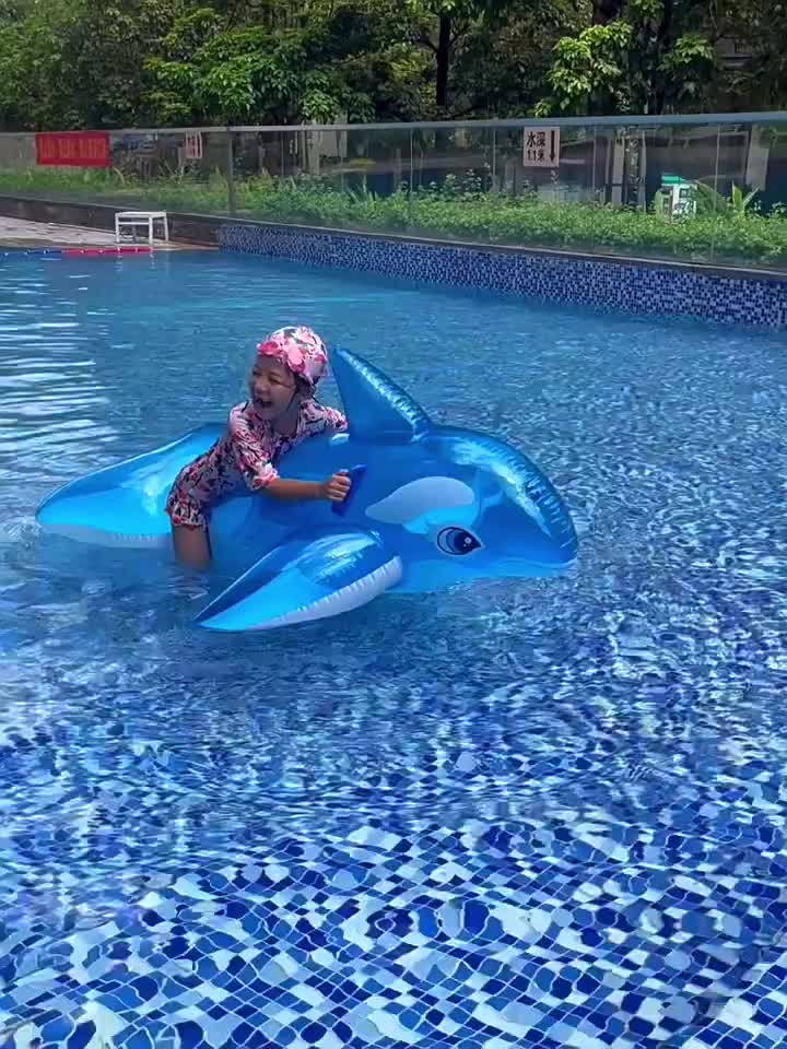 salbabida floater Sand toys mount inflatable whale water toy inflatable ...