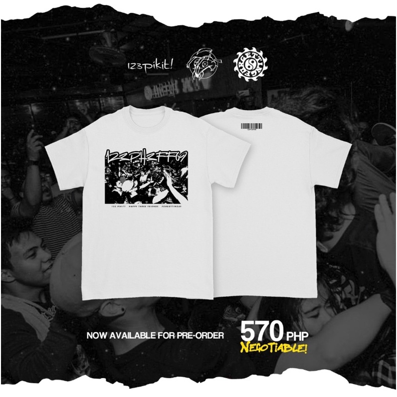 123PH3FF69 Collab Shirt | Shopee Philippines