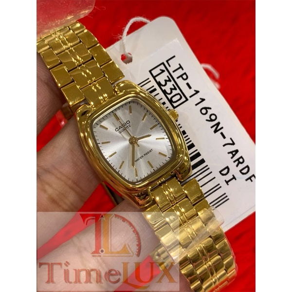 CASIO LADIES GOLD LTP 1169N 7A / LTP 1169 WHITE FACE | Shopee Philippines