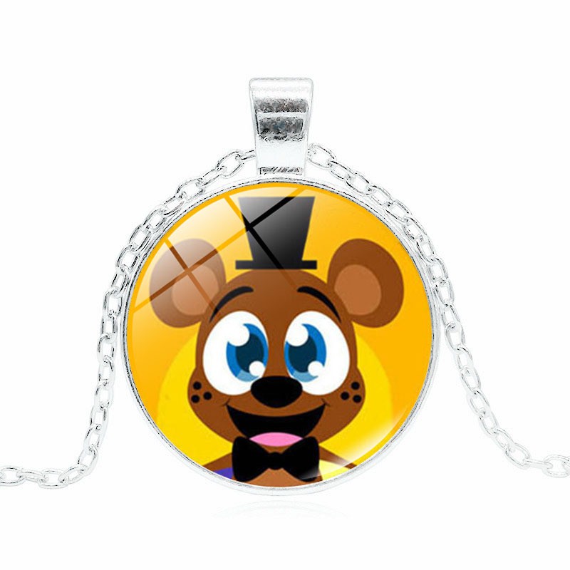 Anime Five Nights At Freddy Keychains Alloy Freddy Fazbear Bear Foxy ...