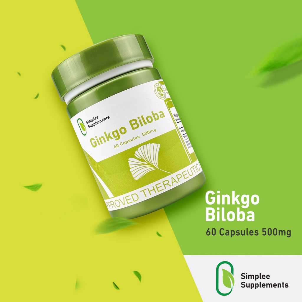 Simplee Ginkgo Biloba Capsule Supplement Shopee Philippines