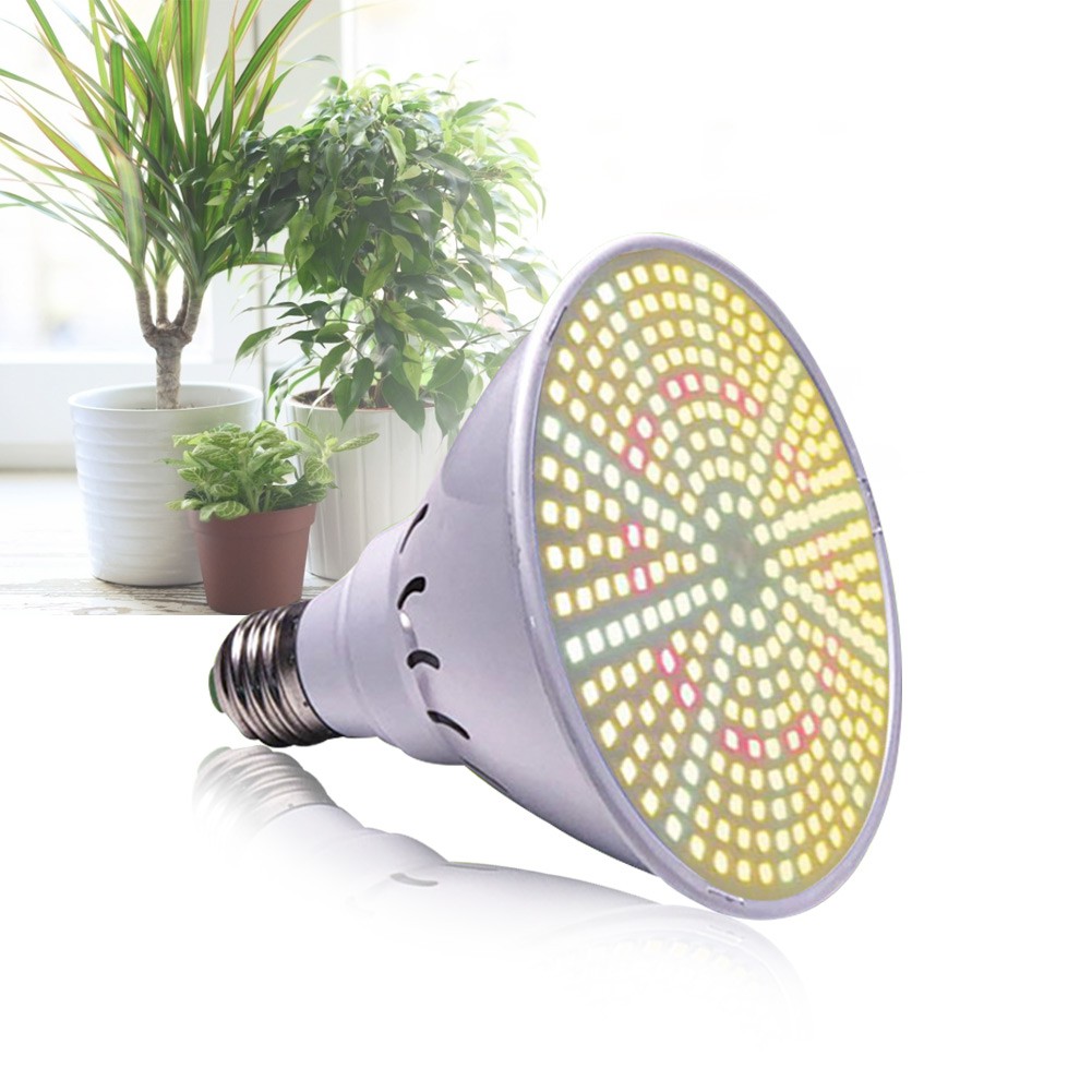 E27 Full Spectrum 290 LED Grow Light Bulb For Hydroponic System Plant ...