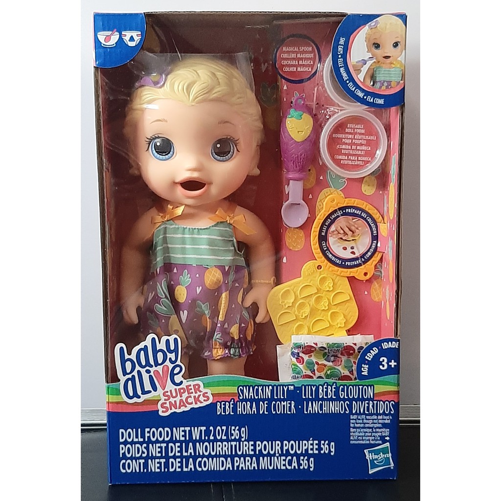 Baby Alive Super Snacks Snackin Lily Shopee Philippines