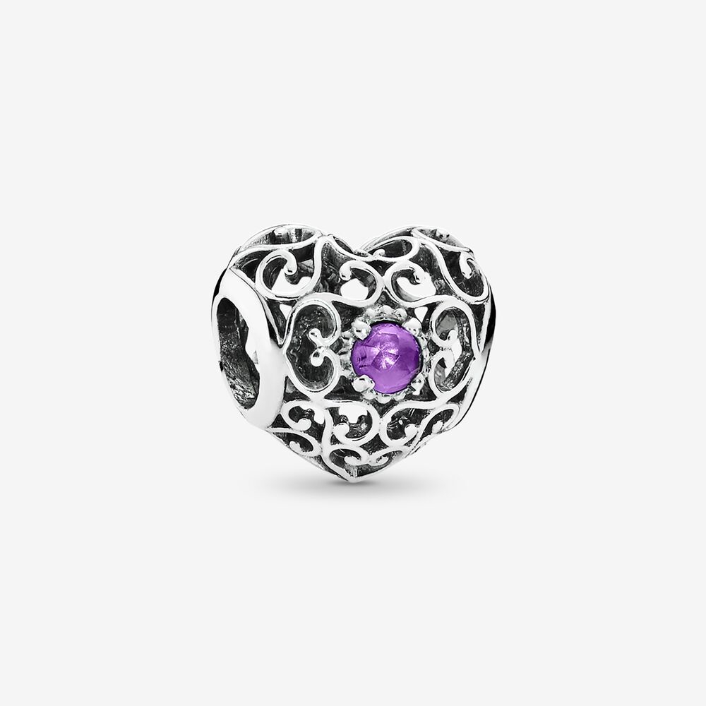 May signature heart birthstone charm store