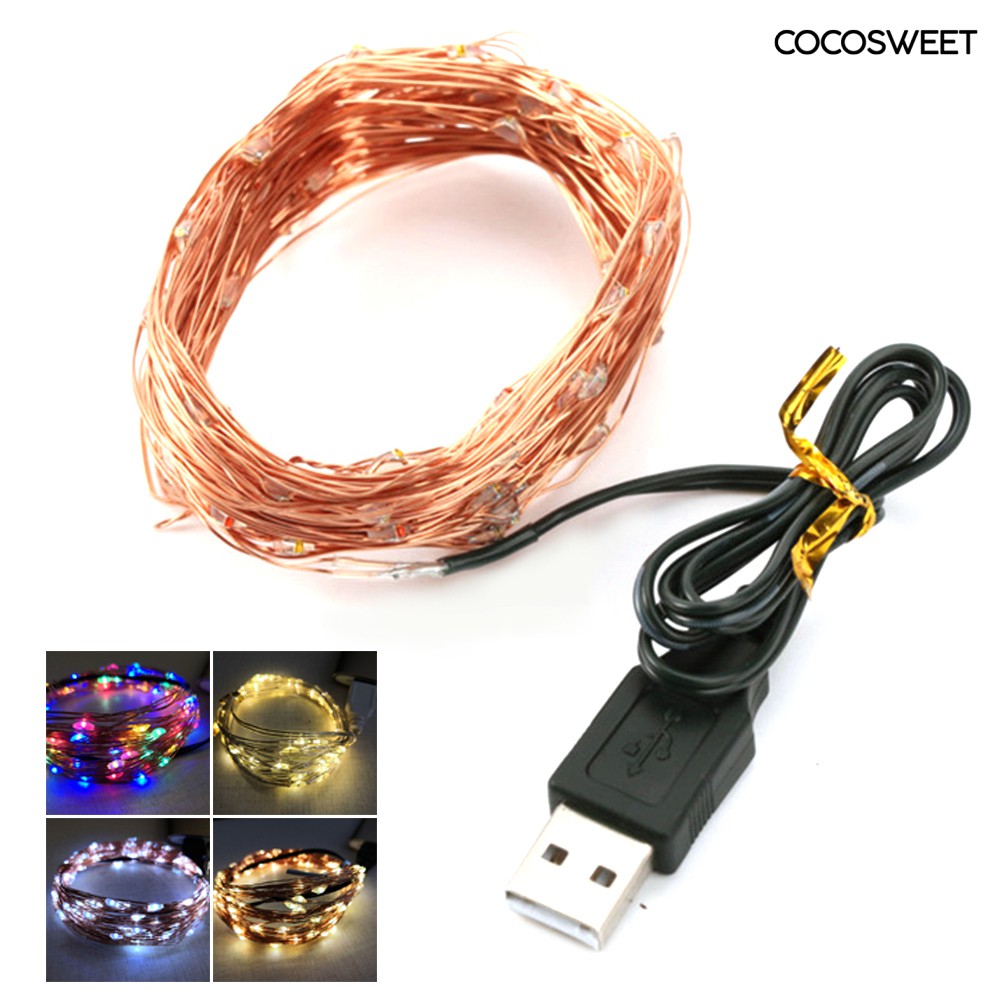 CCT 2/5/10m Waterproof Copper Wire USB LED Light | Shopee Philippines