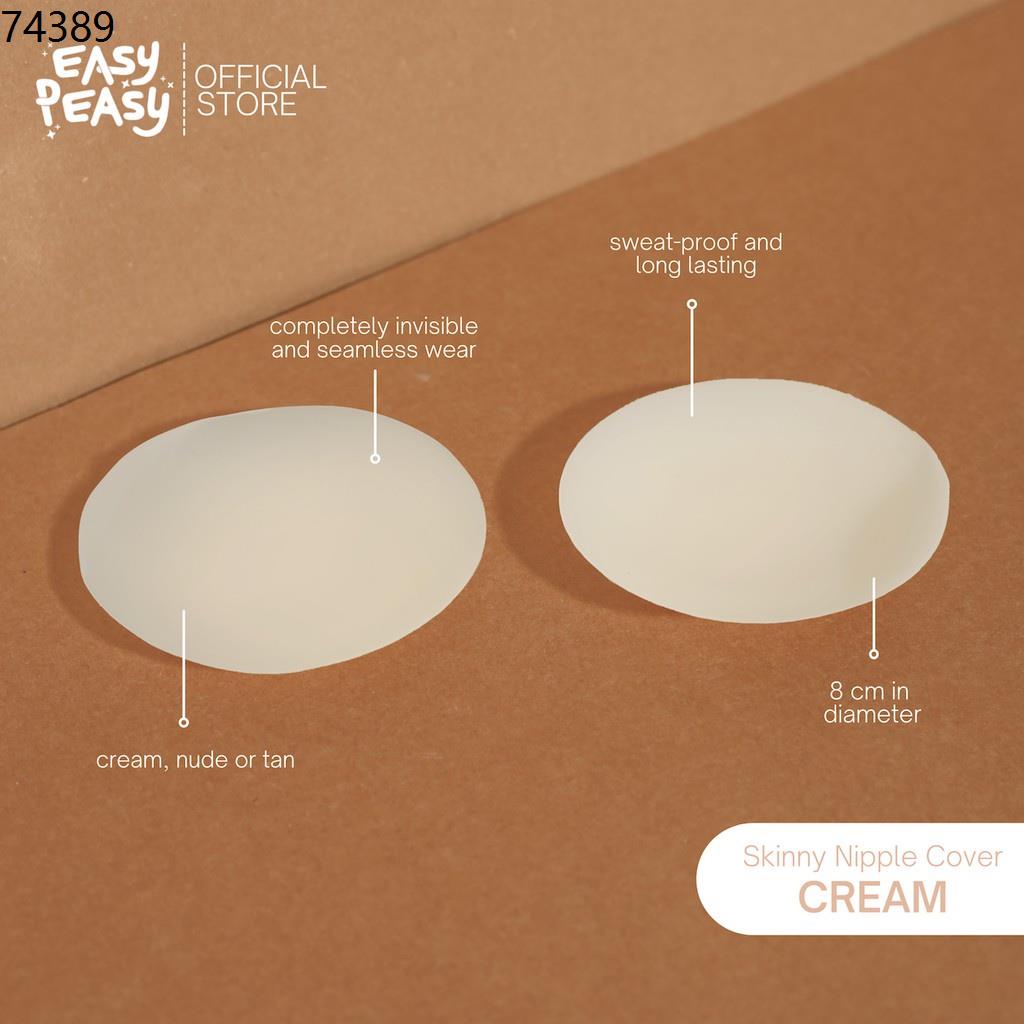 nipple tape Easy Peasy Skinny Nipple Cover in Cream [Seamless Nipple