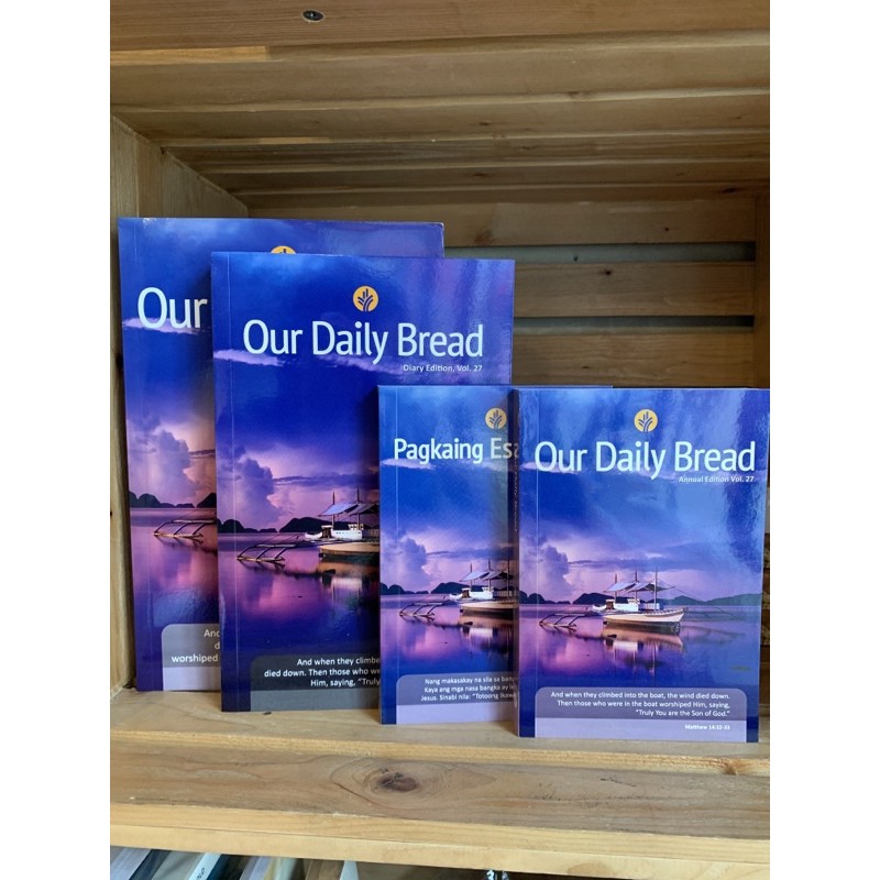 Our Daily Bread 2021 volume 27 English Tagalog Pocket Size Journal