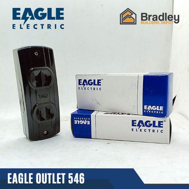 Eagle Heavy Duty Outlet Duplex Parallel Receptacle 546B Shopee
