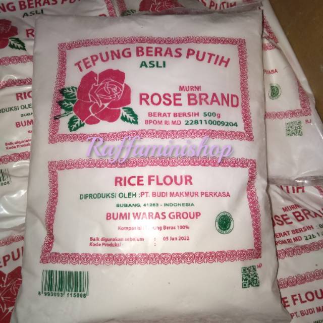 Rose Brand White Rice Flour 500g | Shopee Philippines