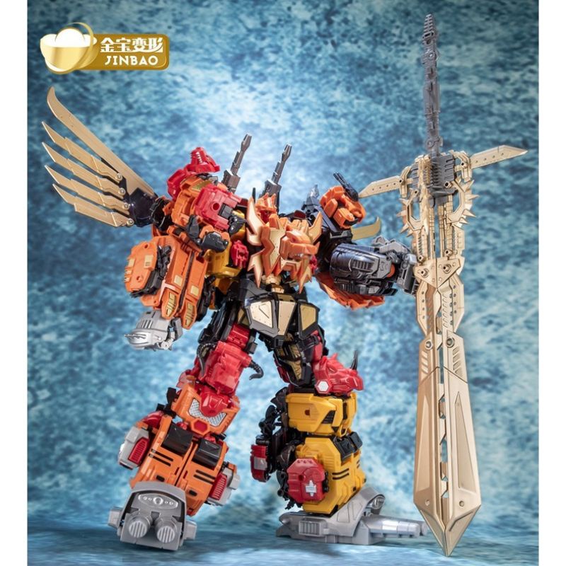JINBAO EVIL ENERGY NEW VERSION プレダキング Jinbao Beast King Full set 5 in 1 Predaking Evil Energy DF-01