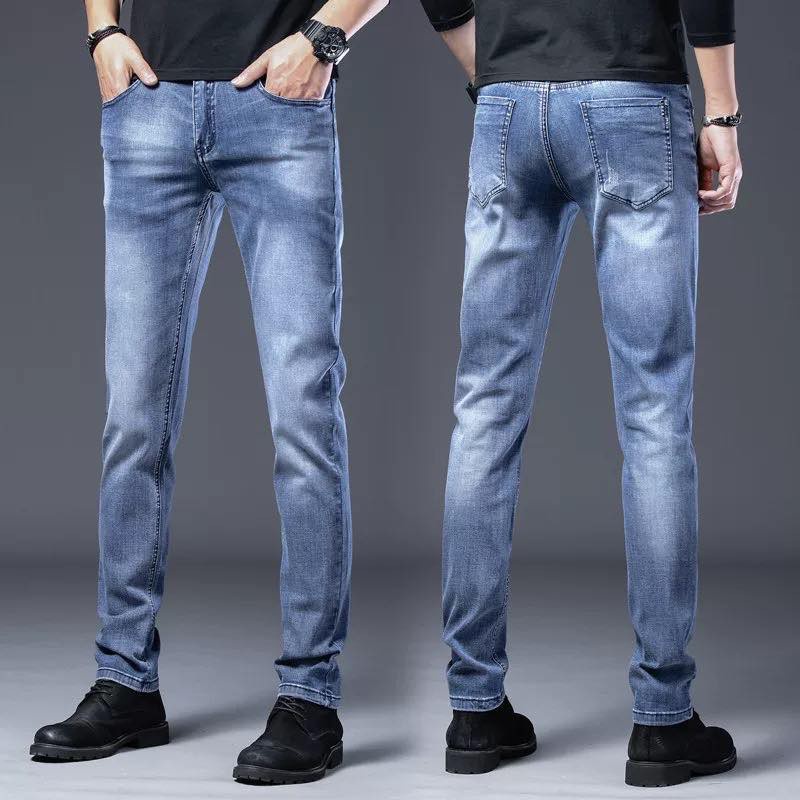 blue jeans men ☀COD light blue denim pants skinny jenas for mens ...