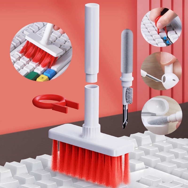 4 Pcs Keyboard Cleaning Brush Mini Computer Anti-Static For Laptop Screen Cleaner