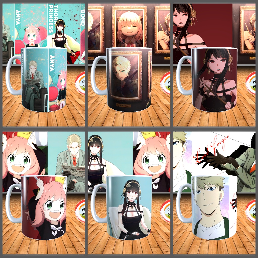 Spy x Family Mug (Anya Yor Bond Loid Forger) Anime Manga Netflix SpyxFamily  GIFTS Cute Souvenir | Shopee Philippines